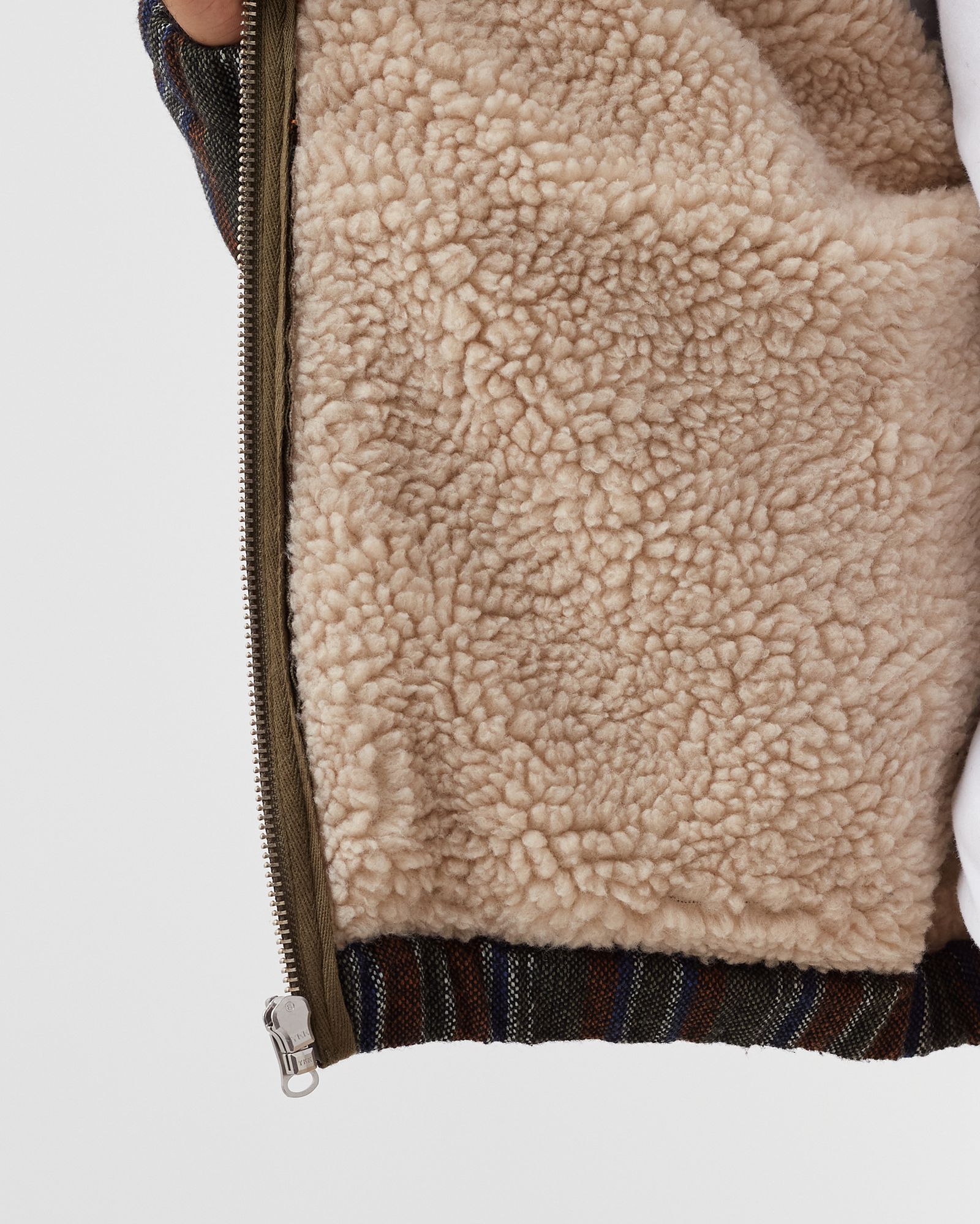 Wool Stripe Work Jacket