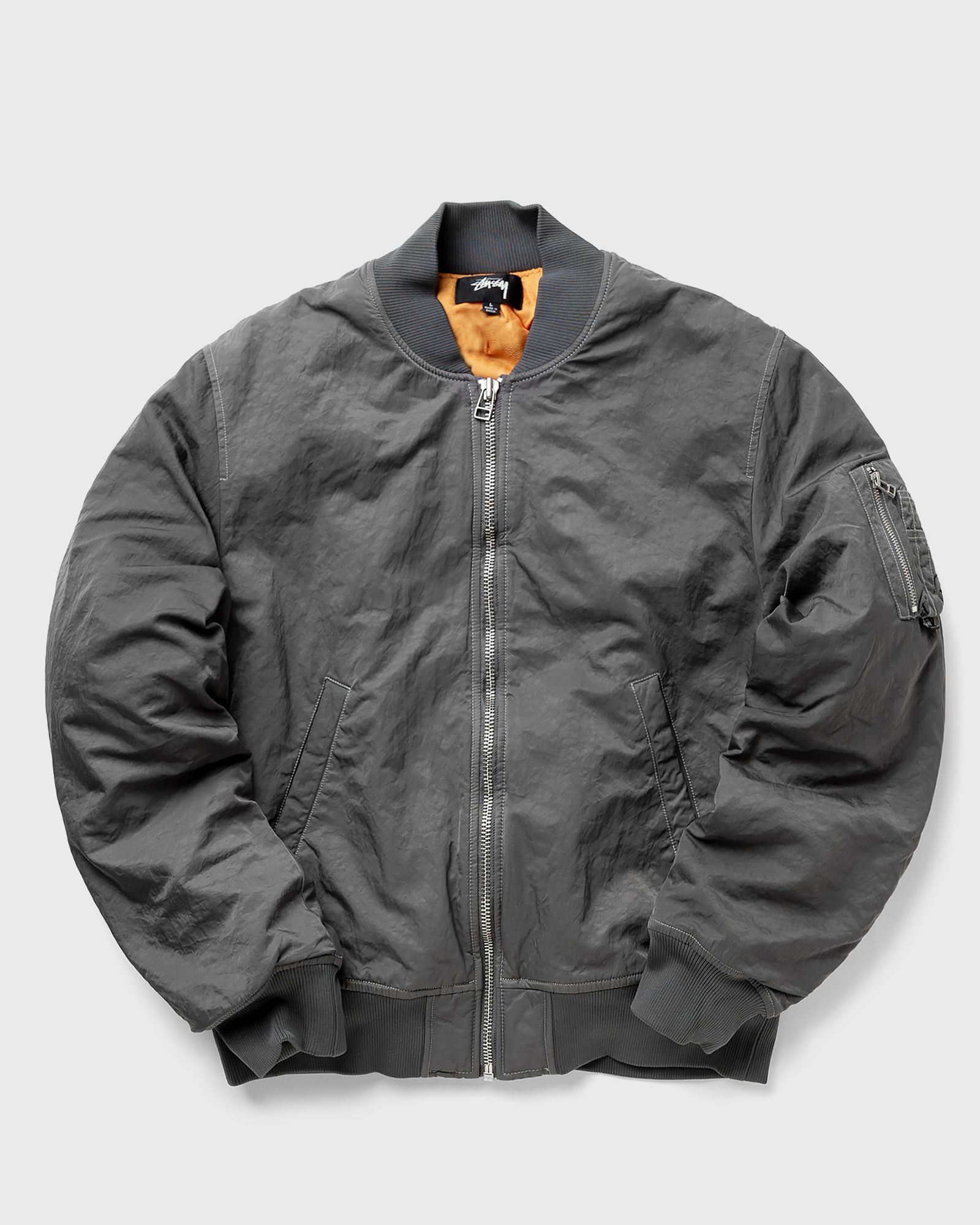 Dyed Nylon Bomber