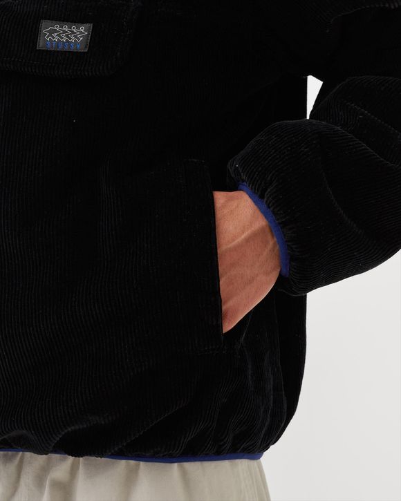 Corduroy Mock Pullover