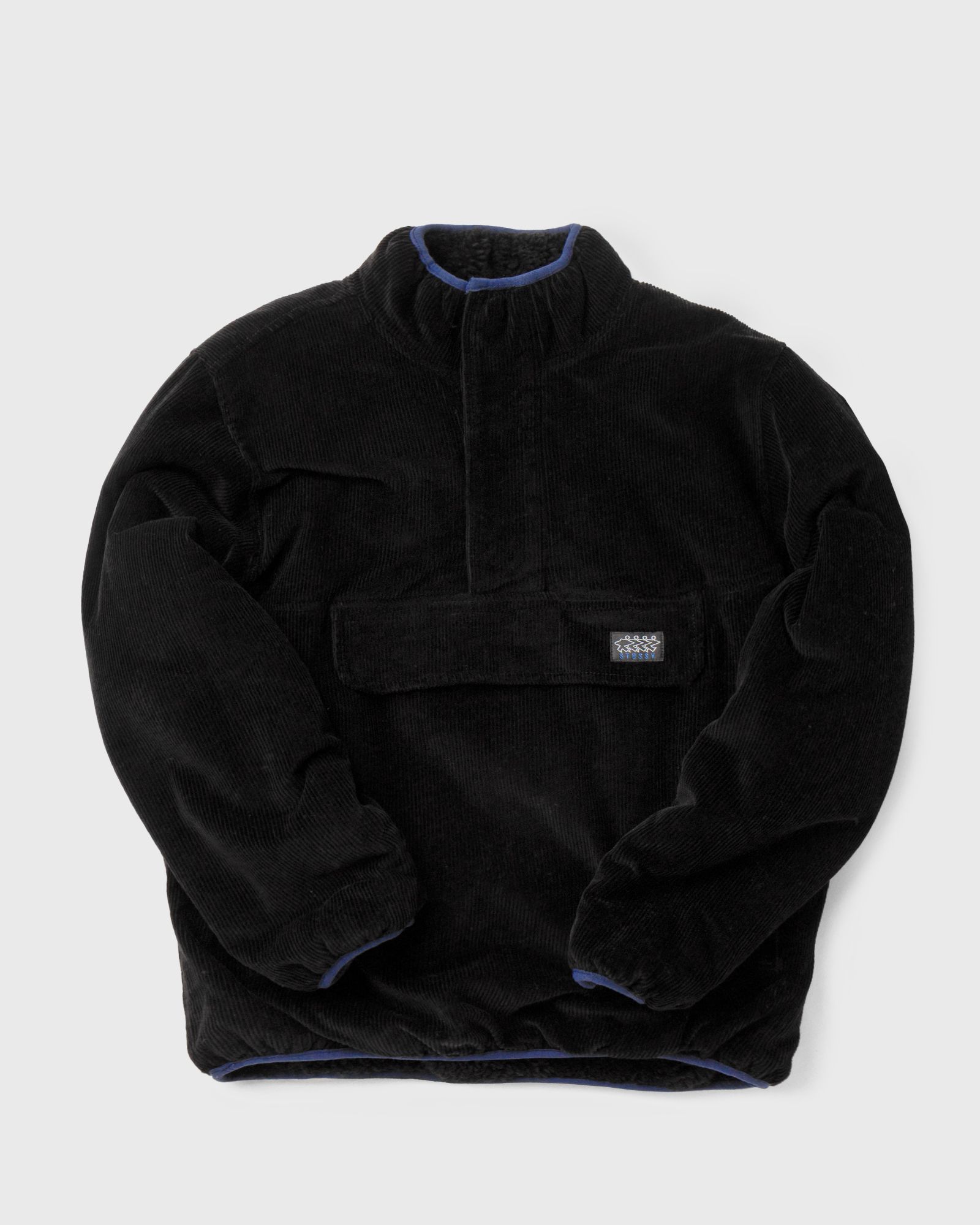 Corduroy Mock Pullover