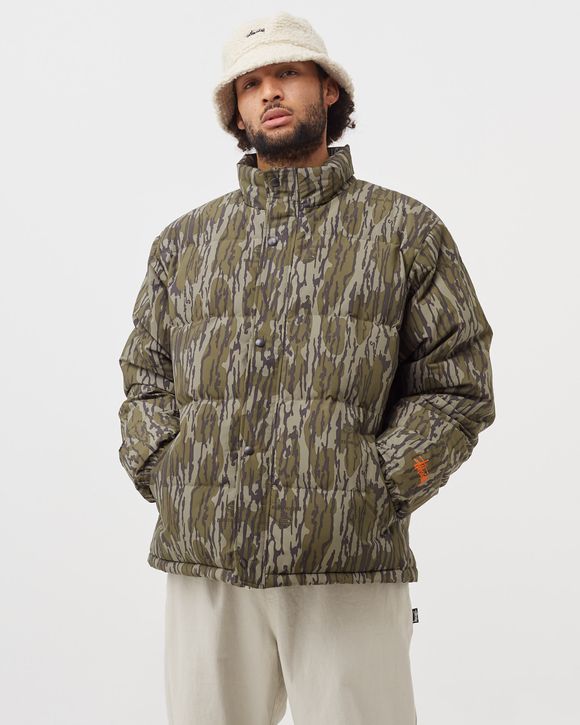 stussy MOSSY OAK DOWN PUFFER JACKET カモ袖丈70