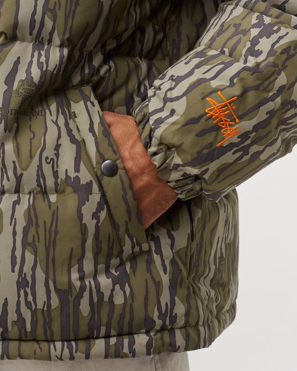 Stussy Mossy Oak Down Puffer Jacket Multi - camo
