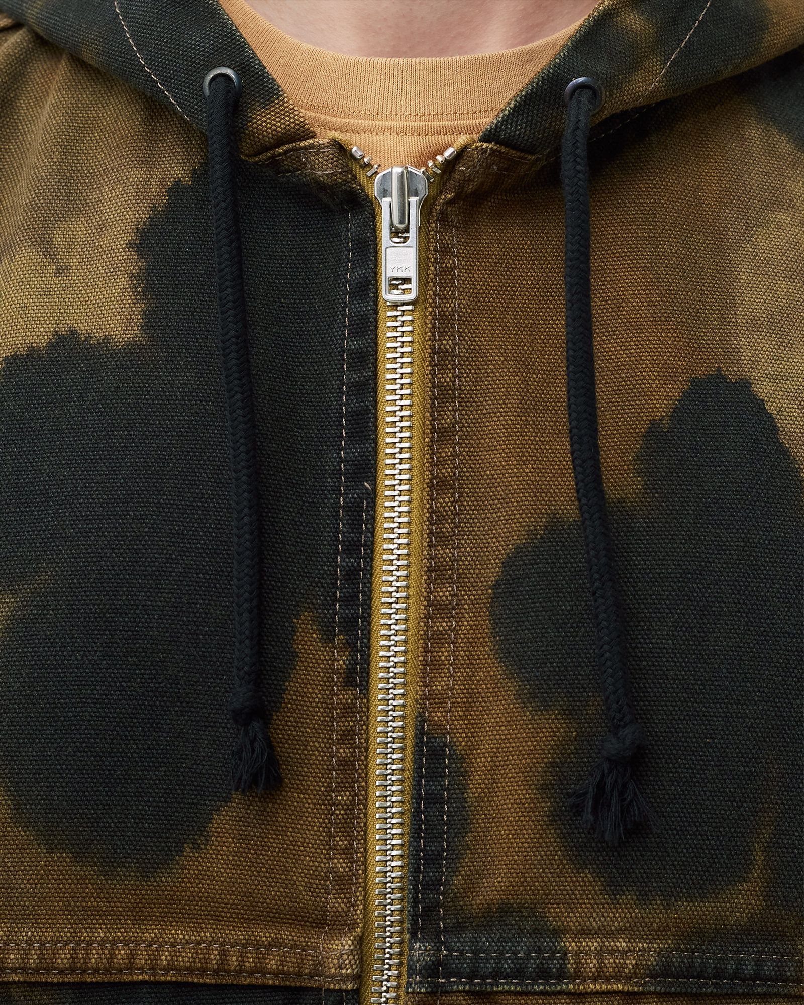 Floral Dye Work Jacket