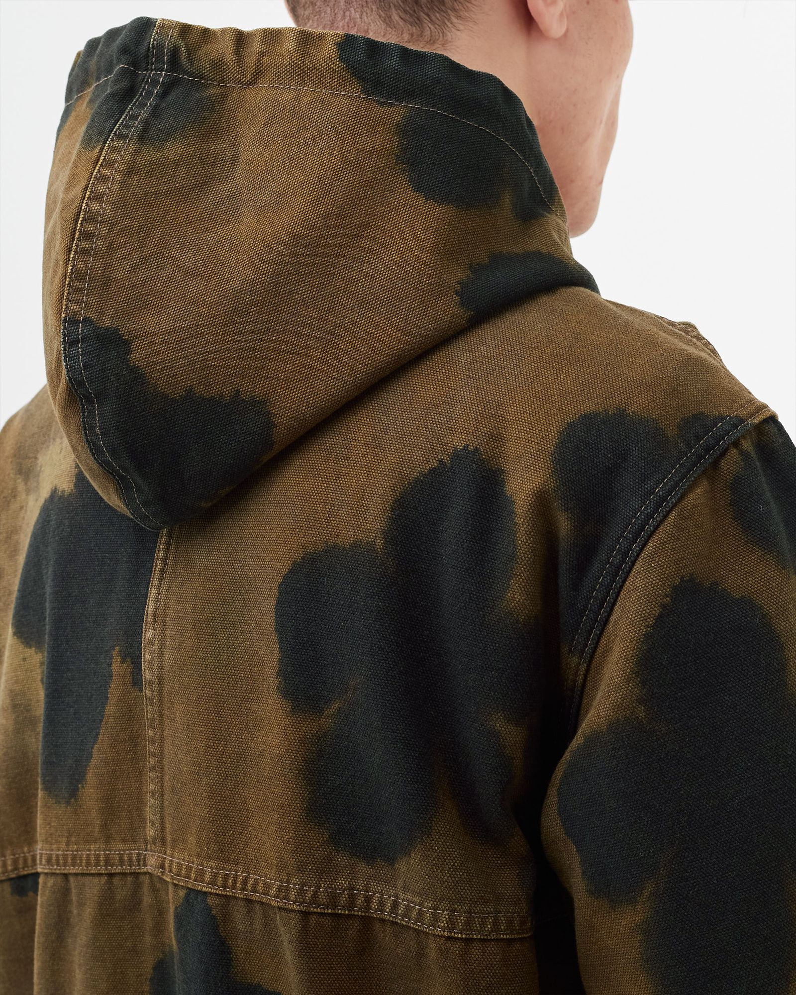 Stussy Floral Dye Work Jacket Brown | BSTN Store