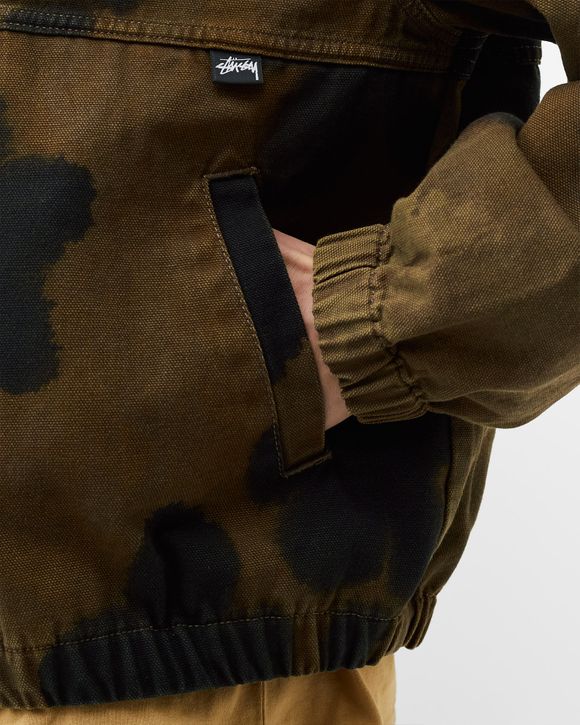☆送料・関税込☆STUSSY☆Stussy Floral Dye Work Jacket Brown