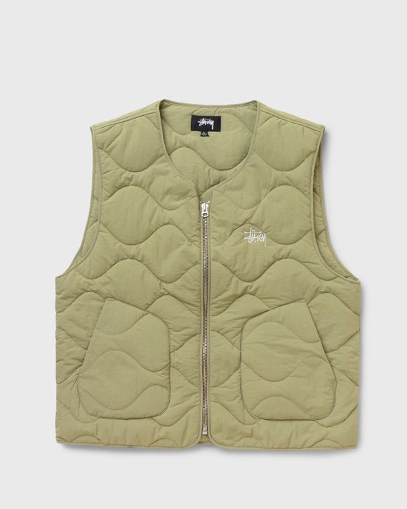 Stussy Recycled Nylon Liner Vest Brown - COYOTE