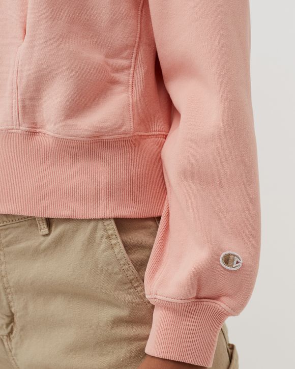 Champion pink zip up outlet