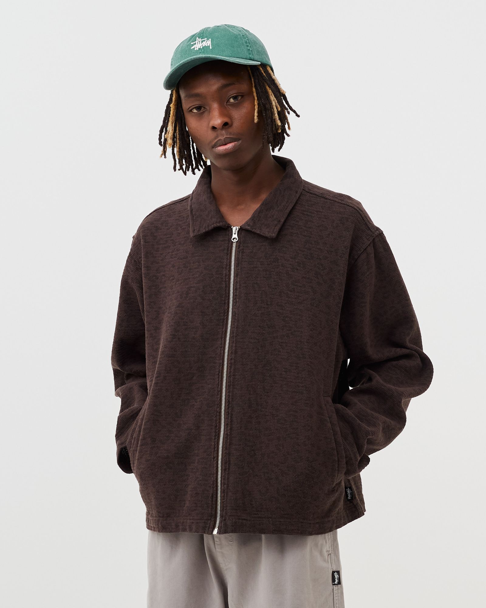 ジャケット・アウター Stussy Mesh Leopard Zip Up Jacket Stüssy - Leopard Mesh Zip Jacket | HBX - Globally Curated