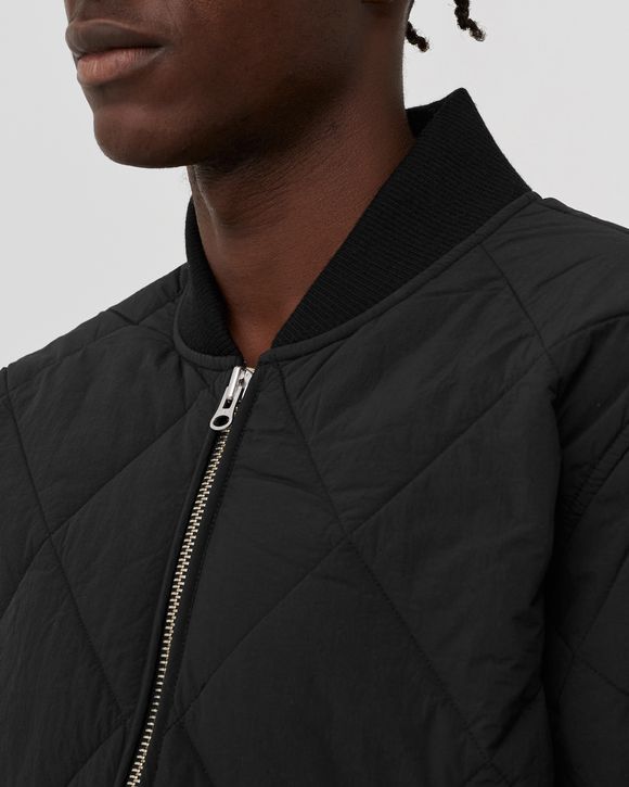 Dice Quilted Liner Jacket - black