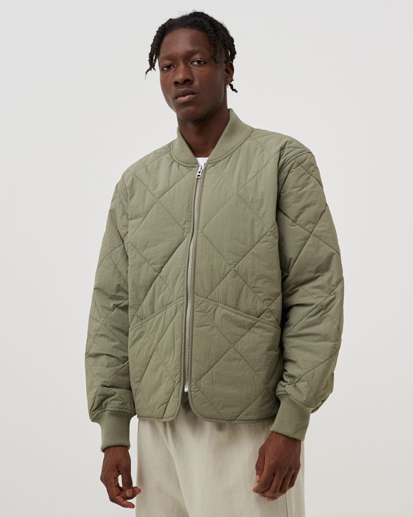 Stussy Dice Quilted Liner Jacket White | BSTN Store