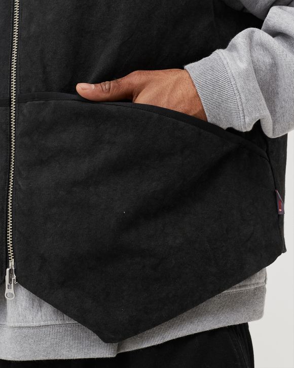 Stussy Washed Canvas Primaloft Vest Black   BSTN Store