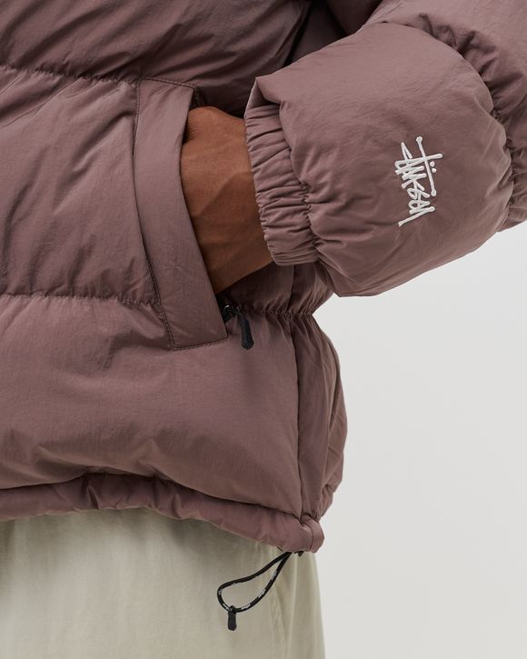 Stussy ripstop down discount puffer jacket rose