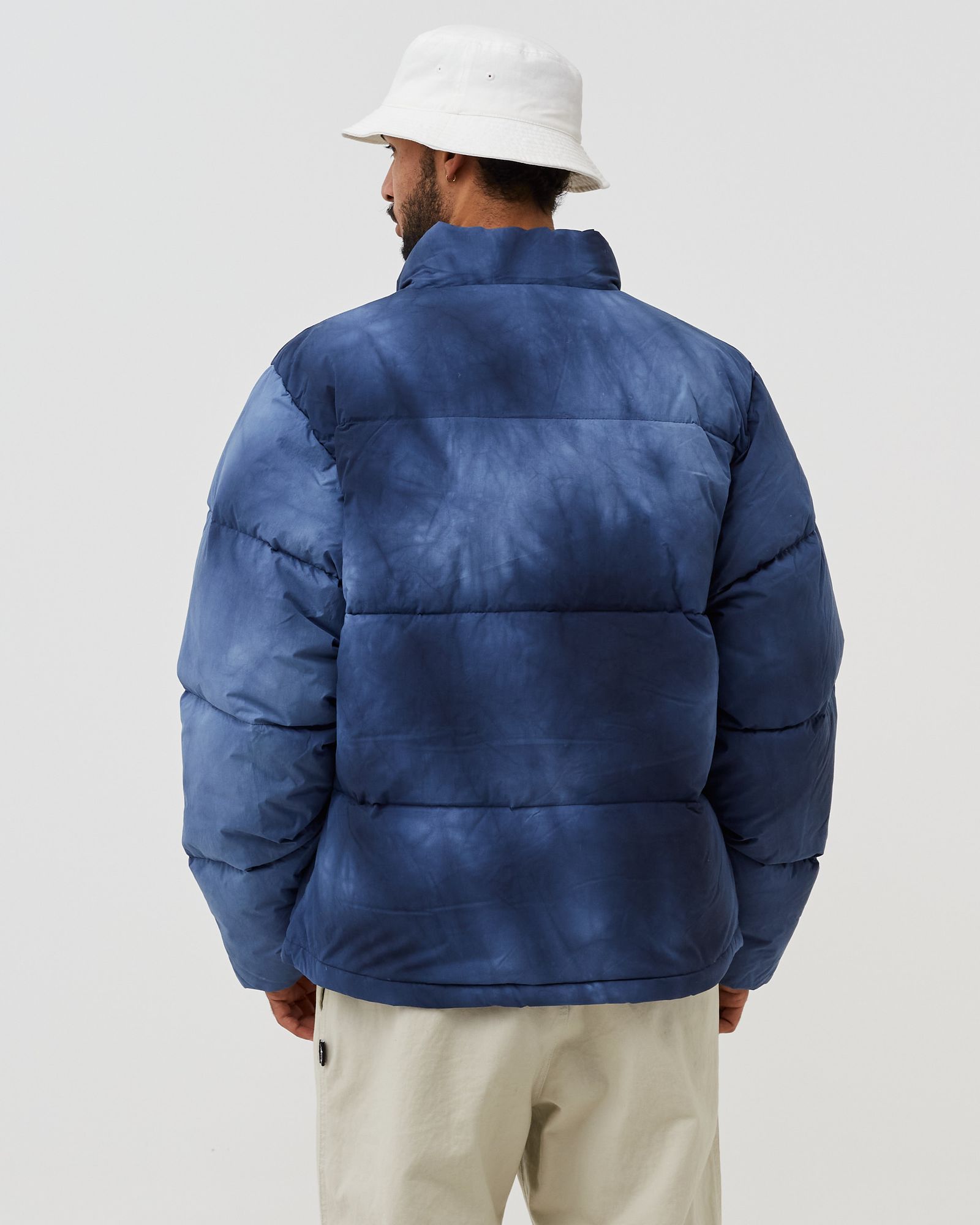Stussy Recycled Nylon Down Puffer Blue | BSTN Store