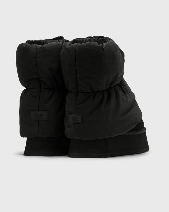 ◆UGG Classic Mini Dipper Puffer UGG Classic Mini Dipper Puffer Platform Black Boots