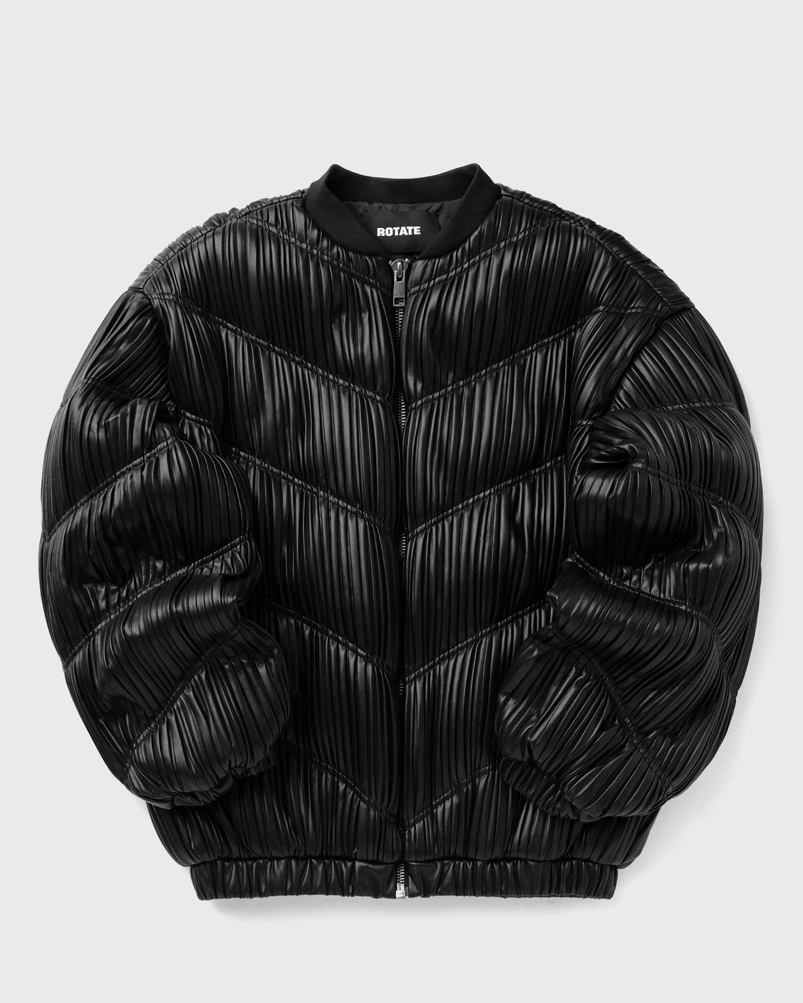 PLEATED BOMBER JACKET
