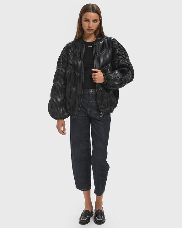 Thumbnail - PLEATED BOMBER JACKET