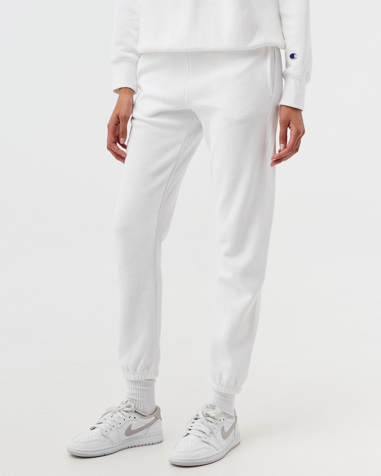 WMNS Reverse Weave Elastic Cuff Pants