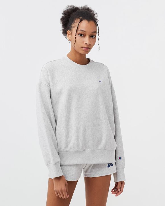 CHAMPION WMNS Reverse Weave Crewneck Sweatshirt Grey BSTN Store