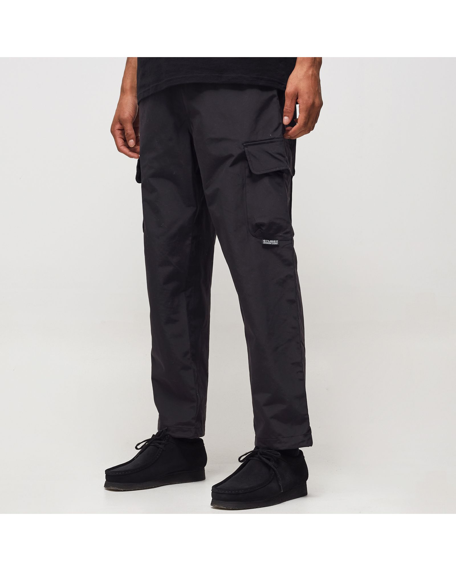 Solid Taped Seam Cargo Pant