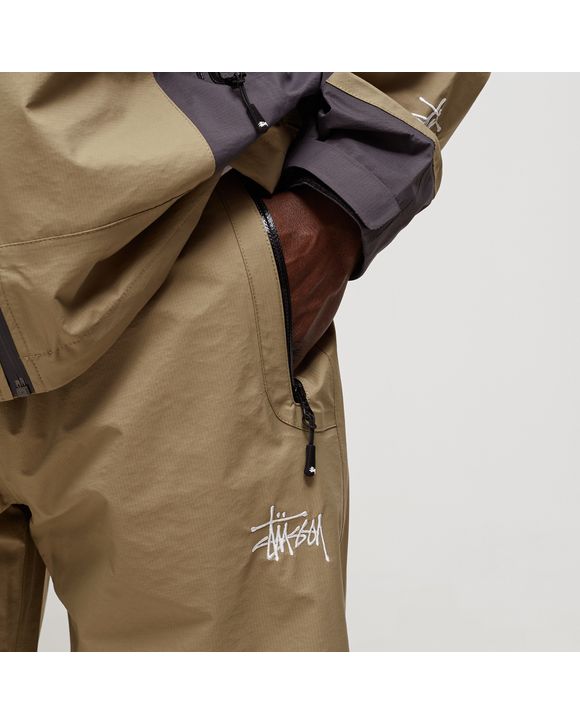 Stussy TAPED SEAM RAIN SHELL PANT Green - Moss