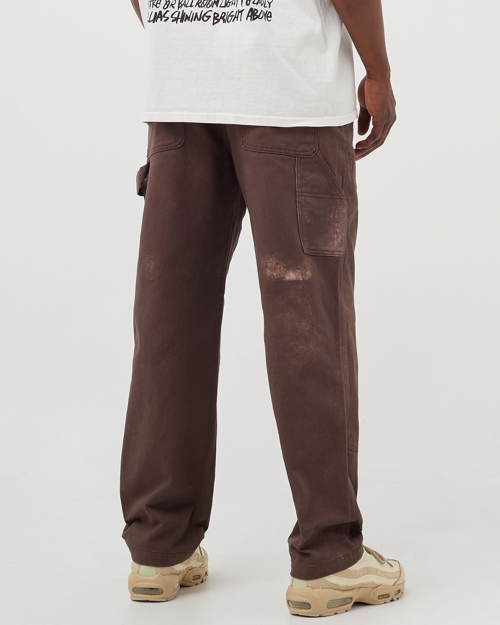 Spotted Bleach Work Pant