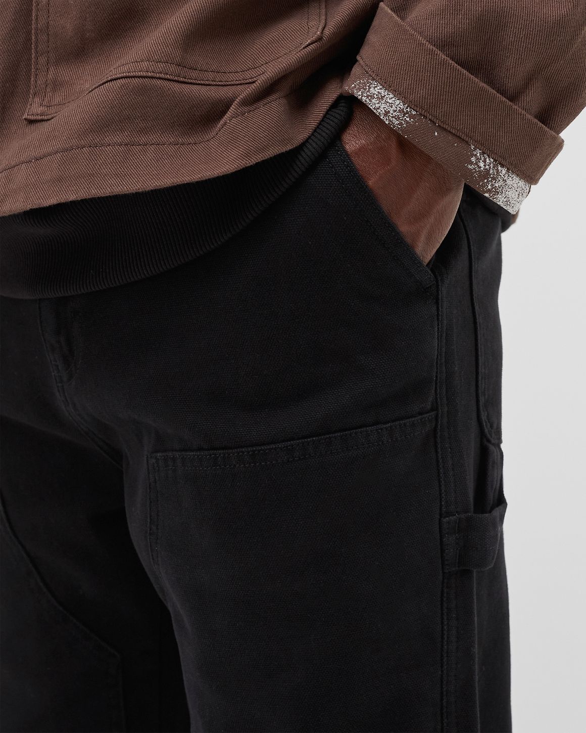 Stussy Canvas Work Pant Black | BSTN Store