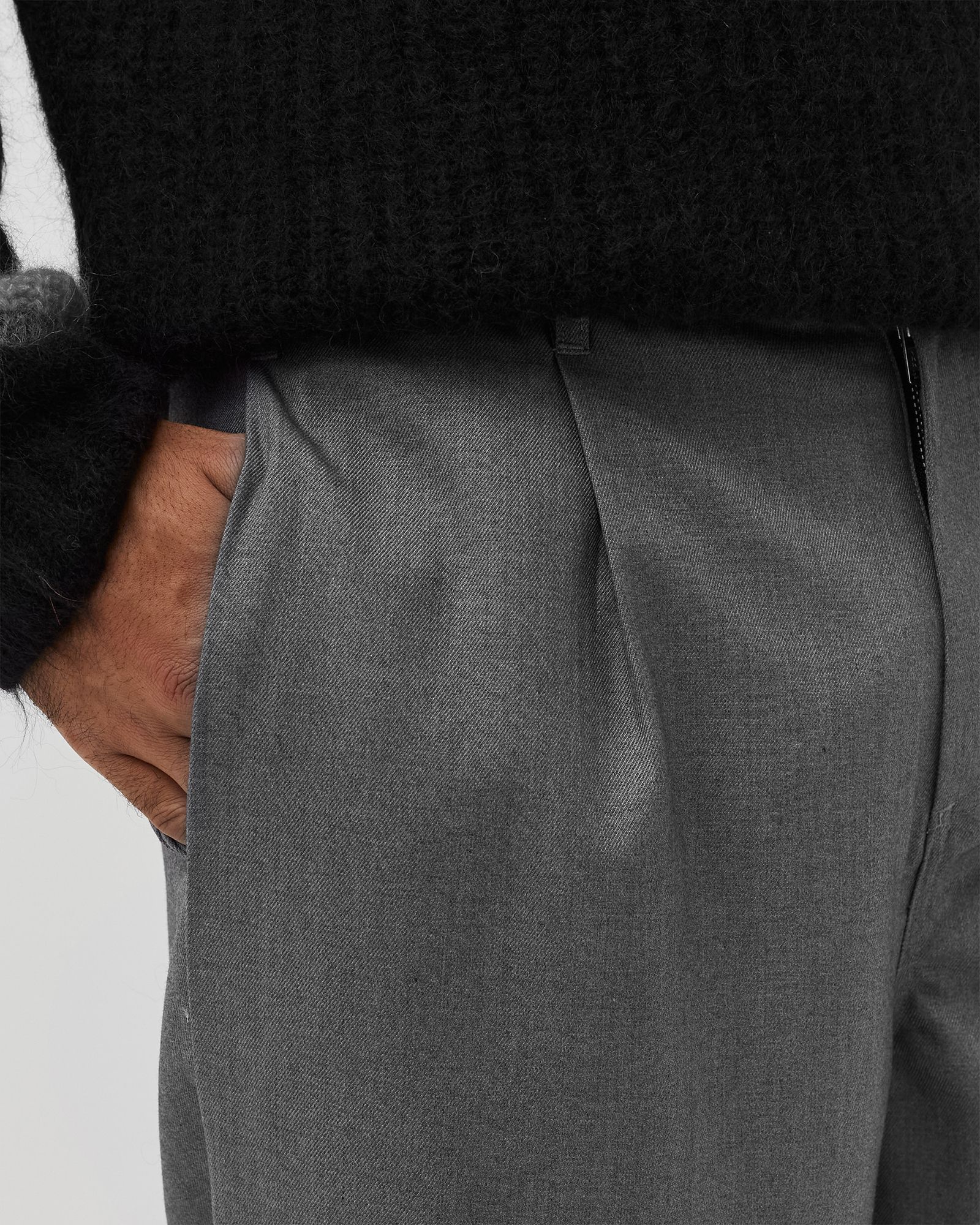 Volume Pleated Trouser