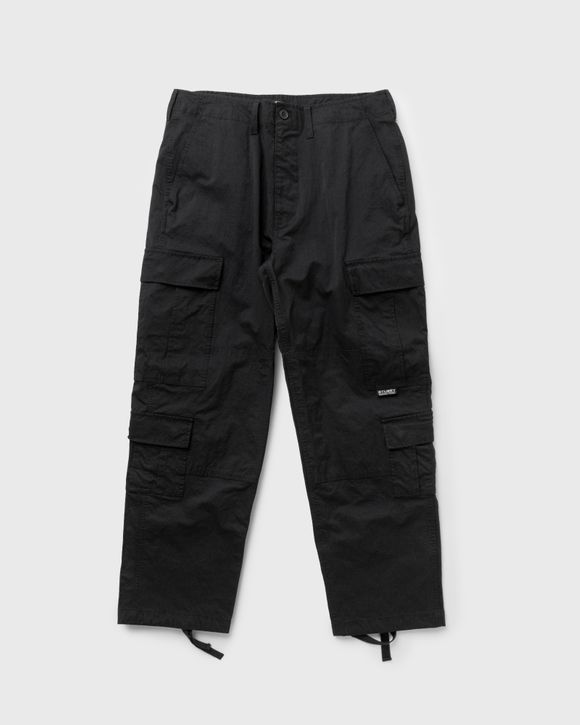 Stussy Nylon Ripstop Surplus Cargo Black - black