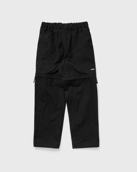 Stussy Nyco Convertible Pant Black - black