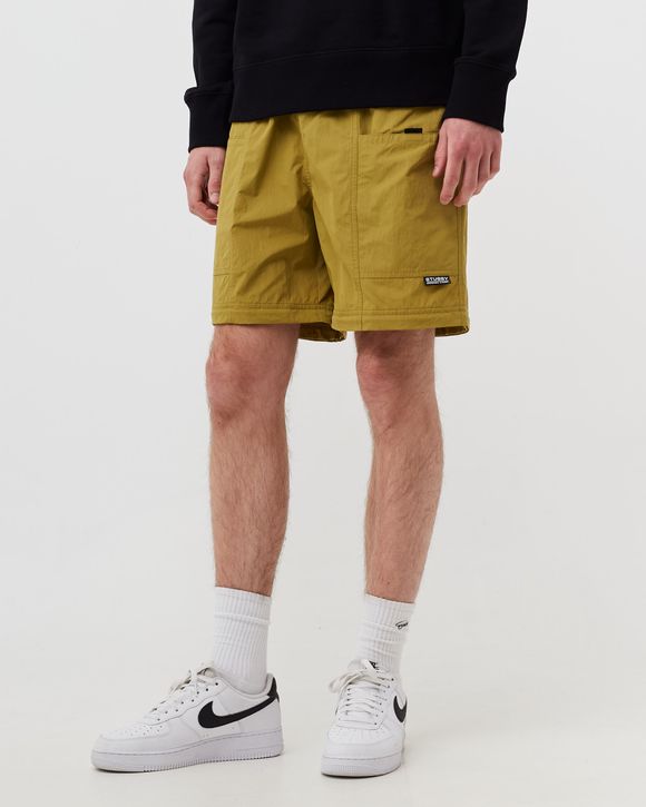 Stussy Nyco Convertible Pant Gold - BRIGHT OLIVE