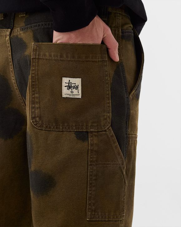 Stussy Floral Dye Work Pant Brown | BSTN Store