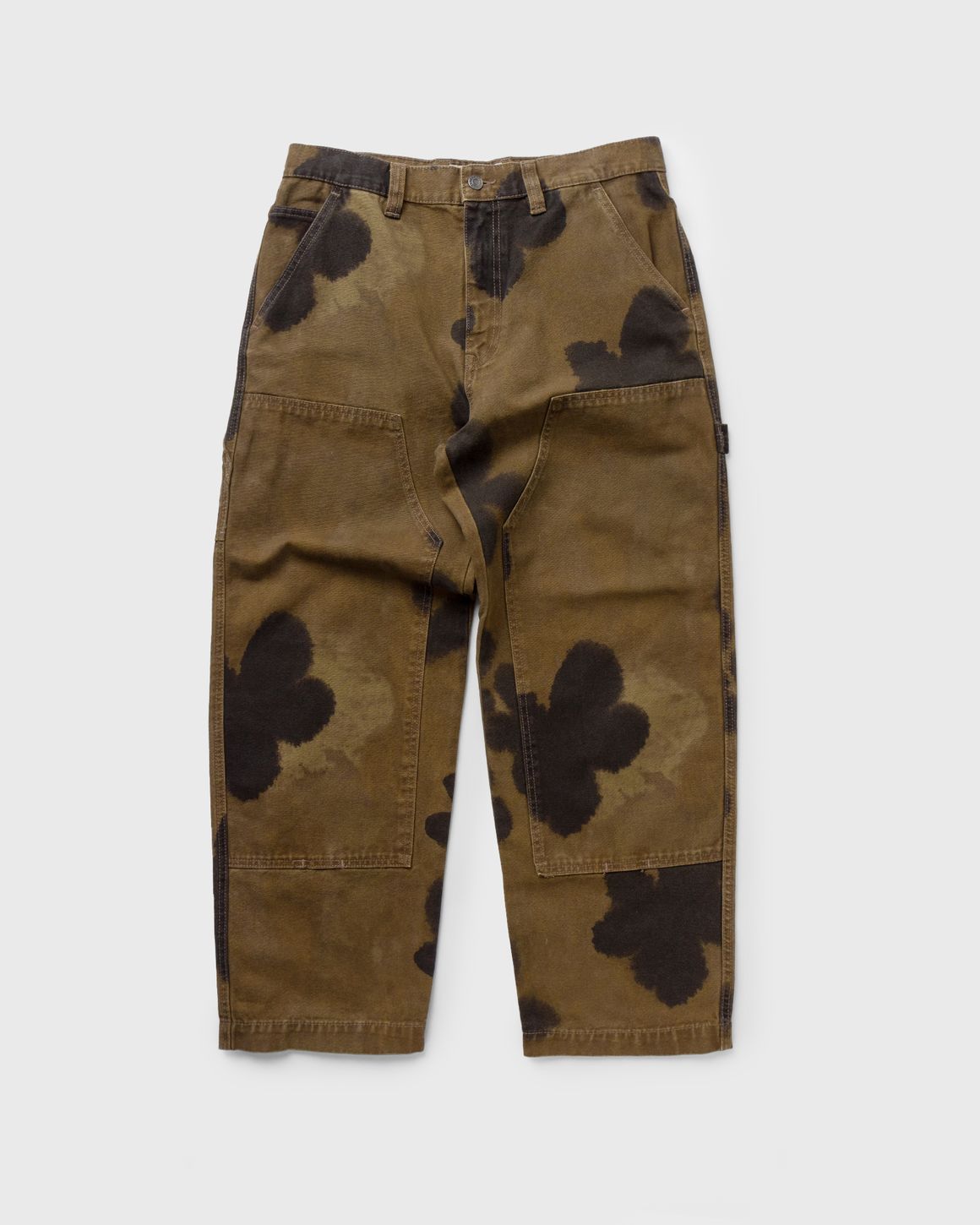 Stussy Floral Flower Fleece Jogger Sweatpants Size Medium