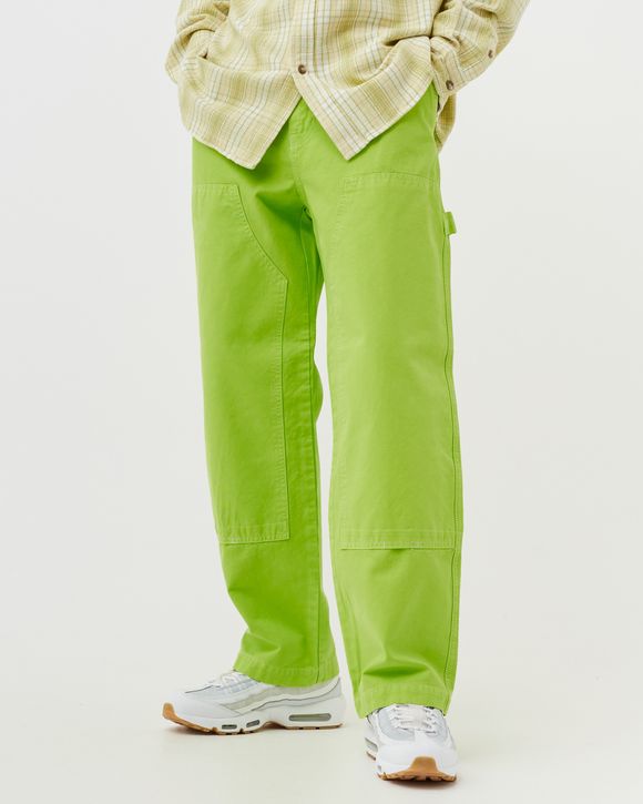 Dyed Canvas Work Pant - NEON