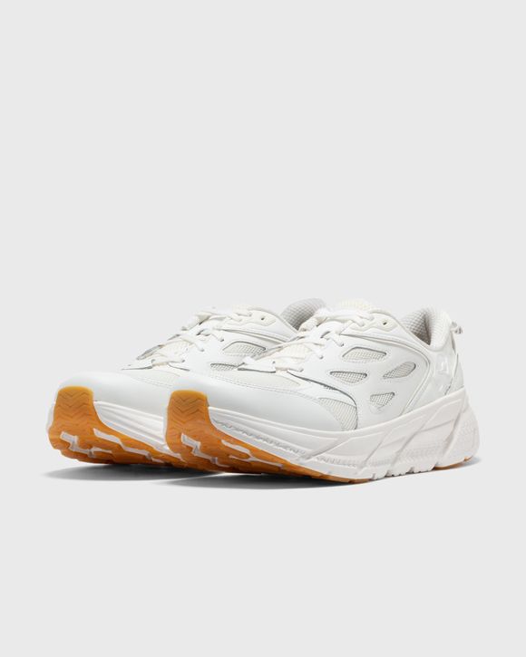 Hoka One One Clifton L Athletics White - WHITE / WHITE