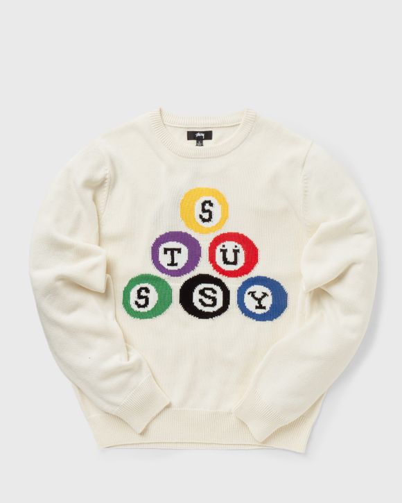 Pull stussy outlet blanc