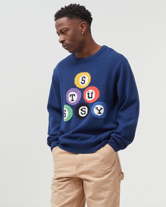 とっておきし新春福袋 Stussy STUSSY 21SS 良品] BILLIARD SWEATER ...