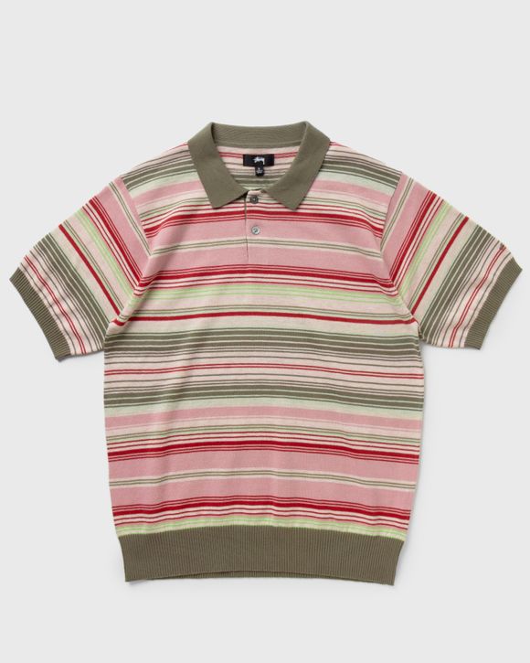 Knit Stripe Polo