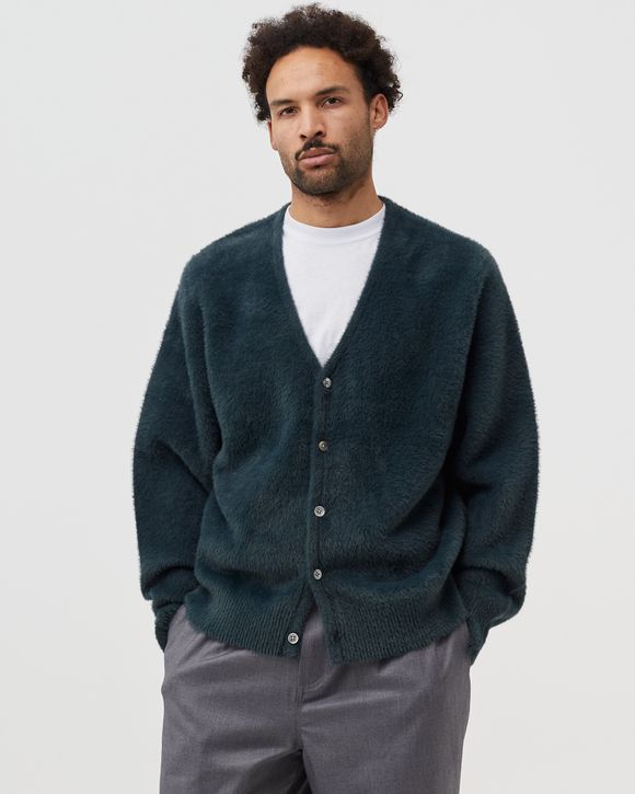 Stussy Shaggy Cardigan Green | BSTN Store