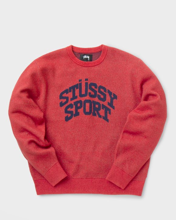 Stussy Stussy Sport Sweater Red | BSTN Store