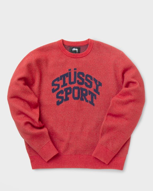 Stussy Stussy Sport Sweater Red - red