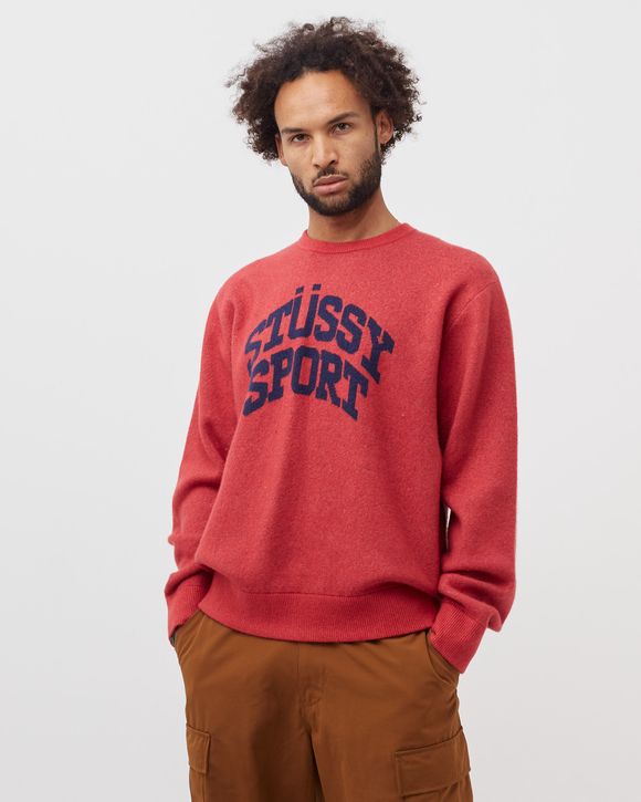 Stussy Stussy Sport Sweater Red - red