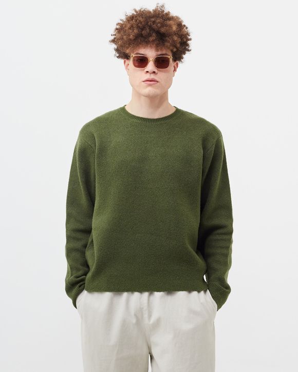 Stussy Paisley Sweater Green - green