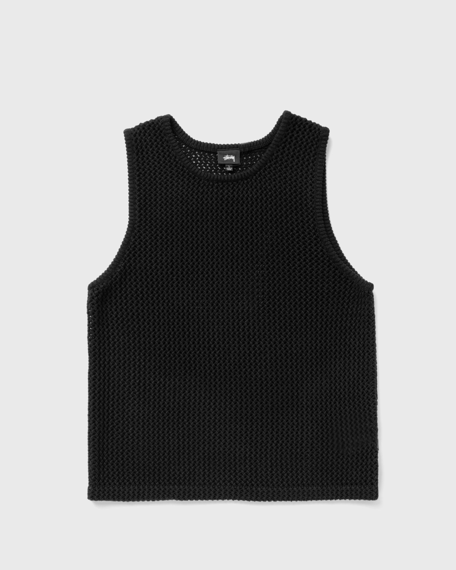 Stussy 22ss Odyed Mesh Tank　メッシュ　タンクトップ Stussy O'Dyed Mesh Tank Black | BSTN Store