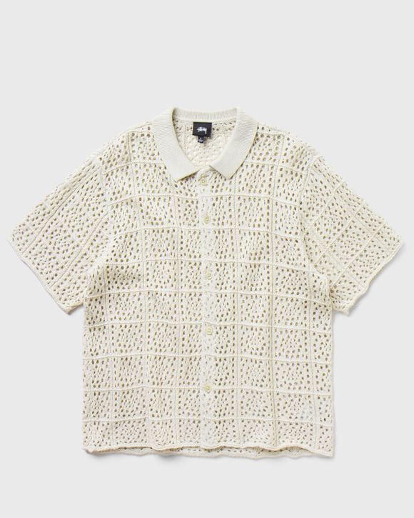 気質アップ ちょんstussy crochet shirt トップス - cloonliffen.com