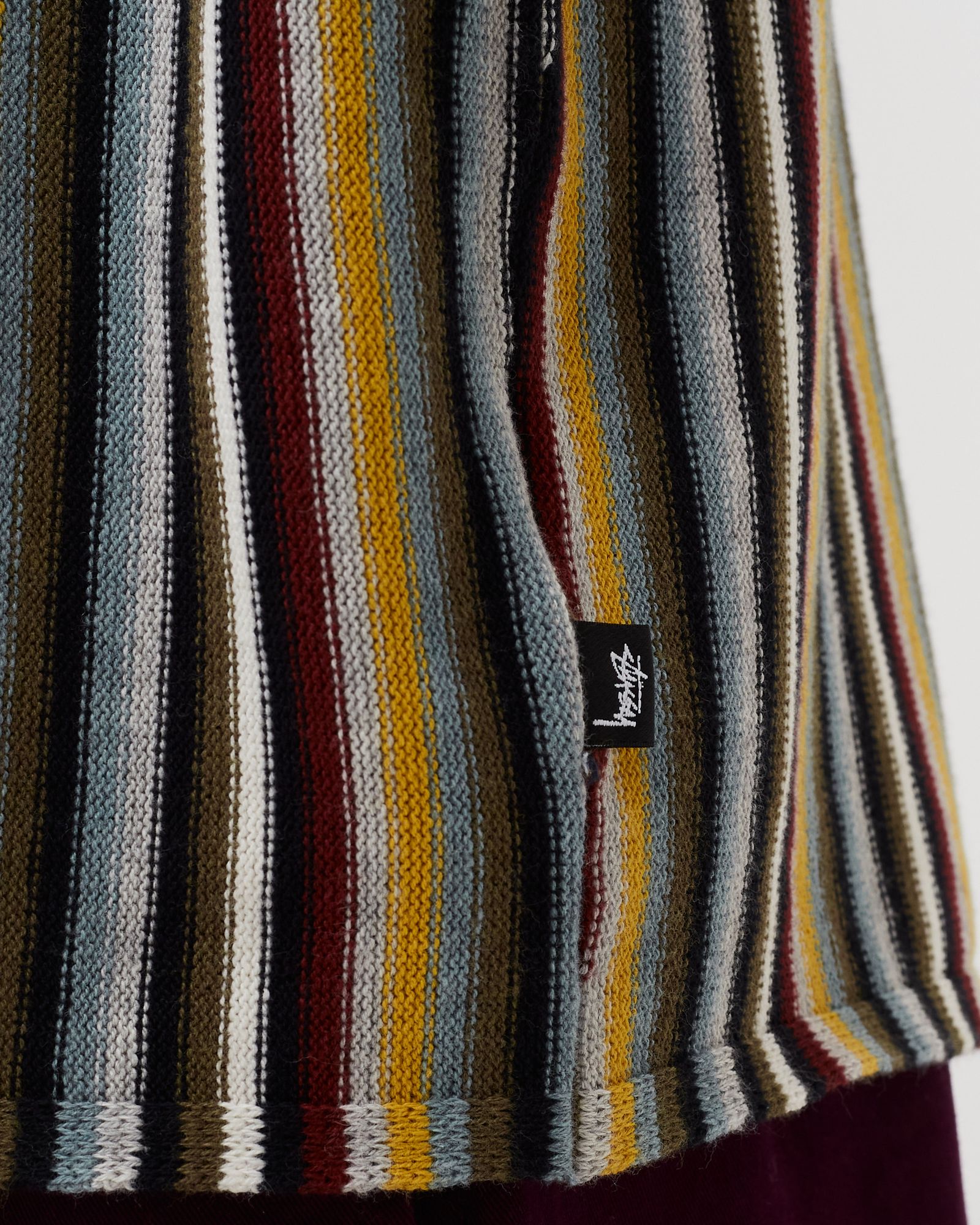 Stripe Pattern Cardigan