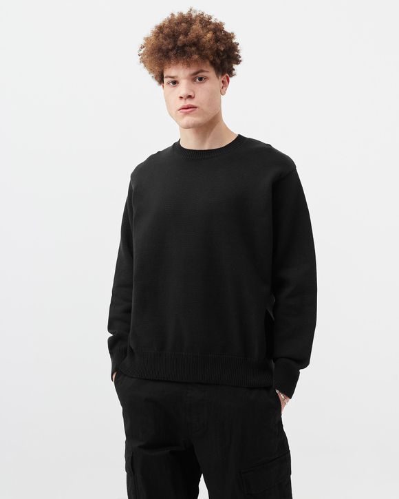 Stussy Bent Crown Sweater Black - black