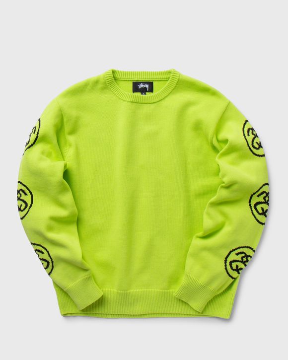 Stussy SS Link Sweater Lime - ニット