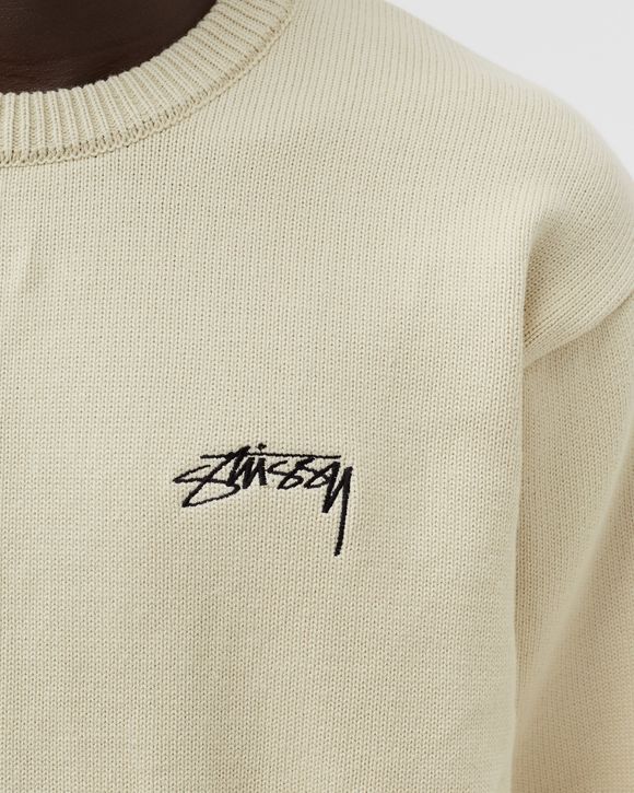 速達メール便 Stussy Care Label Sweater Natural L | www.hexistor.com