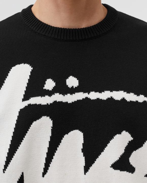 Stussy Stock Sweater Black | BSTN Store