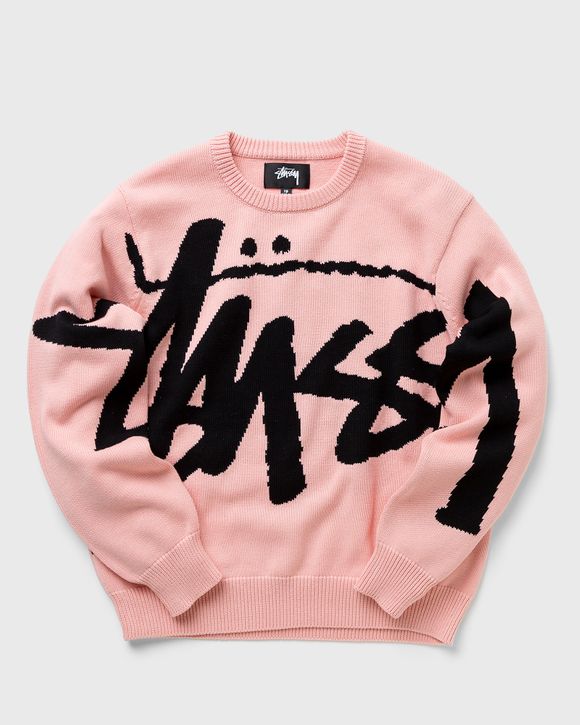 Pink sales stussy jumper